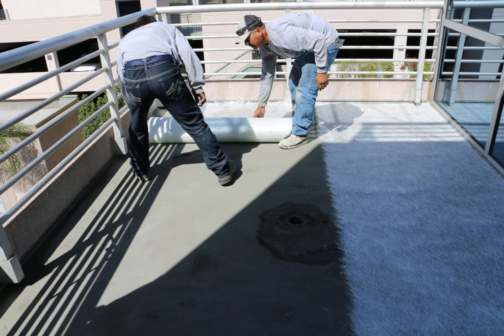 installing deck waterproofing